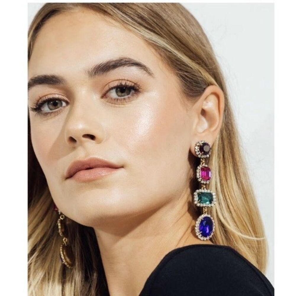 LOREN HOPE Veronica Four drop Earrings NWT/Great gift